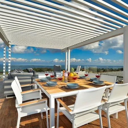 Limni Dyo - Luxurious Contemporary 3 Bedroom With Sea Views And Hot Tub