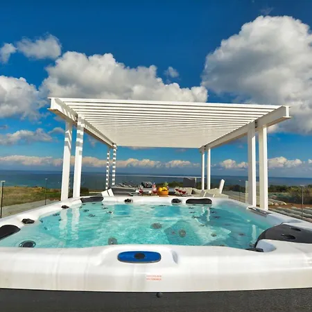 Limni Dyo - Luxurious Contemporary 3 Bedroom With Sea Views And Hot * 파라림니