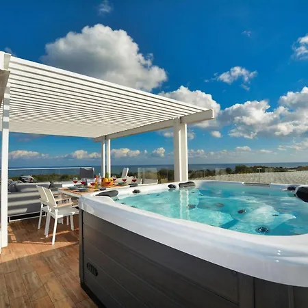 Limni Dyo - Luxurious Contemporary 3 Bedroom With Sea Views And Hot *