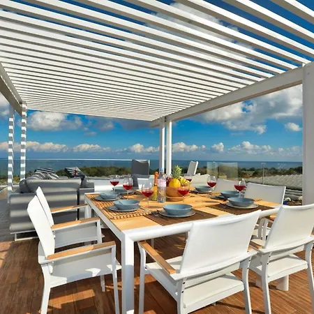 别墅 Limni Dyo - Luxurious Contemporary 3 Bedroom With Sea Views And Hot *